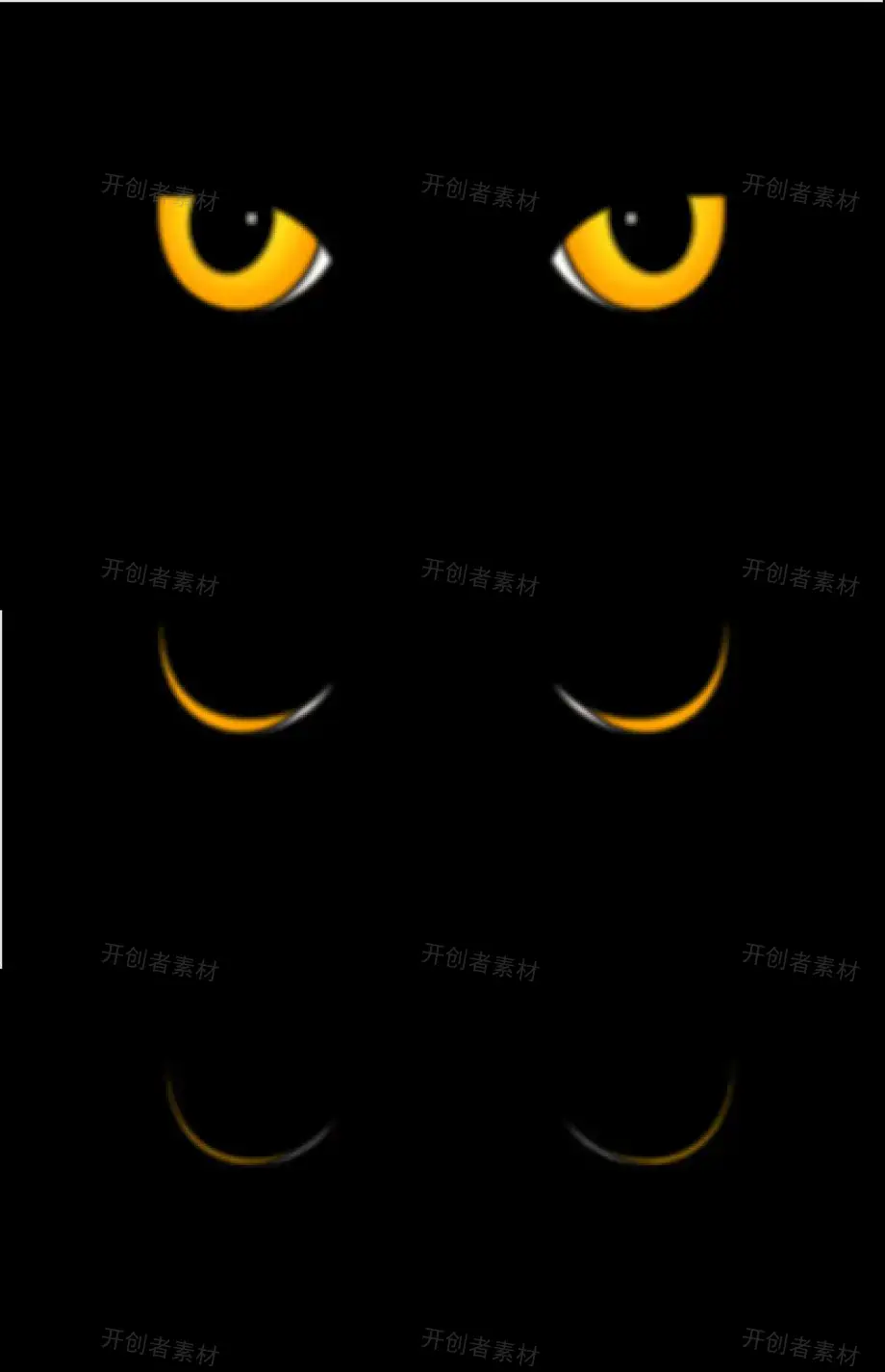 HTML5 SVG猫眼动画特效